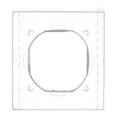 Zestaw uszczelek IP44 do ramki 1-krotnej DU1 Simon 54 Premium