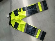 Spodnie robocze odblaskowe. R.50. nowe. 