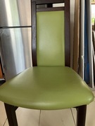 Krzesła tapicerowane skórą naturalną 8 szt