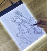 Tablica LED 3-poziomowa do rysowania A4 dla dzieci kreatywna edukacyjna