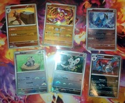 Zestaw 6 kart Poke Ball/Master Ball Reverse z Black Bolt/White Flare