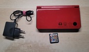 Nintendo dsi xl mario edition + nagrywarka 8gb + ladowarka.