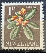 Nowa Zelandia, roślina Karaka, 1 pens