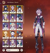 konto genshin (clorinde, durin + bis, yelan, venti nowy bis)