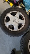 Felgi aluminiowe OPEL rozmiar 15 + opony wielosezonowe Nexen 195/65  