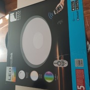 Duzy 57cm plafon led,multikolor,sterowanie pilotem lub aplikacją!