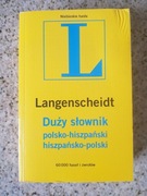 Duży słownik polsko-hiszpański hiszpańsko-polski
