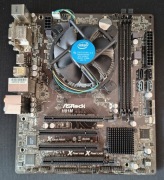 Płyta główna ASRock H81M + procesor Pentium G3420