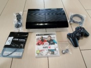 Konsola PS3 PlayStation 3 Super Slim 500GB Odnowiona Ładna Zestaw Gra Pad