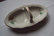 Kabaret do przypraw dwojak porcelana Ćmielów