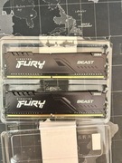 Pamięć RAM KINGSTON Fury Beast 16GB 2666MHz