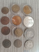 Monety różne kilkanaście...