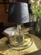 Lampa stojąca stołowa z butelki