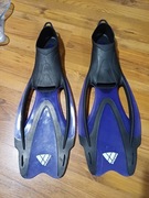 PŁETWY DŁUGIE do nurkowania i snorkelingu KALOSZOWE VIZARI 43-44