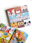 Cudo-książeczka na rzepy 21x21 – interaktywna edukacyjna książka dla dzieci