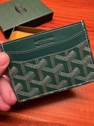 GOYARD Etui na karty Saint Sulpice Green