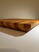 Deska do krojenia - sztorcowa - 32x29x3,3 - Olcha