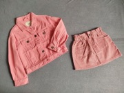 Mega zestaw ubranek dla dziewczynki r.116 / 122