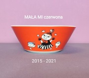 Muminki MISECZKA Moomin Arabia Finland - MAŁA MI czerwona 2015 - 2021