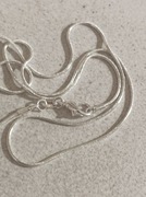Łańcuszek nowy wąż -1MM, srebro 925, długość całkowita 40 cm 