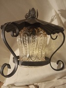 Lampa wisząca vintage PRL 