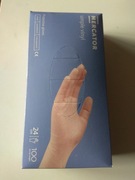 Rękawice winylowe  XL pudrowane