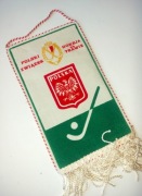 Proporczyk PZHT Hokej Polski Związek Hokeja na Trawie Polska flaga