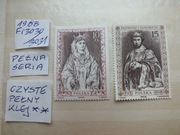 2szt. znaczki pełna seria Fi 3030 Polska 1988r. POCZET KRÓLÓW czyste **