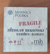 Hamlet, Zdzisław Beksinski, srebrna moneta