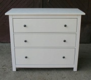 Ikea Hemnes komoda 3 szuflady biały