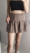 Spódniczka 146 cm brązowa cute regulowana 