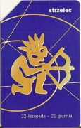 nr 661 - Znaki Zodiaku - Strzelec (awers czerwony)