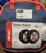 Łańcuchy śniegowe AMIO 12 mm KN-70