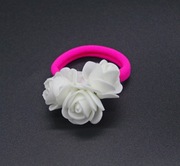 Gumki do włosów różyczki róże