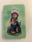 Metalowe pudełko na tytoń, tabakę… inne - jak na fotkach - oryginalne!