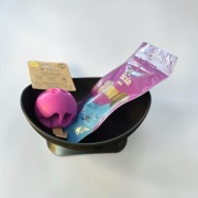 Komplet stylowa miska dla psa Pro Plan piłka Soft Fiboo kość do żucia