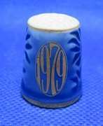 Naparstek Kolekcjonerski Porcelanowy B&G Duński Data 1979