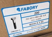 Śruby M6x60 ISO 4014 ocynk kl. 8.8 – 200 sztuk