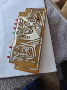 Radmor 5102 T lub 5102 TE  wskażnik siły sygnału.