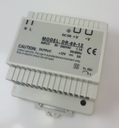 Zasilacz 12V DC 5A na szynę DIN