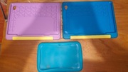 Zestaw etui do tabletów dla dzieci 3 sztuki stan dobry