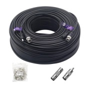 Kabel Anlink mini RG59 BNC HD Video i Zasilanie 2w1 , 91m