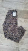 D&A spodnie alladynki bambus w panterke L-3XL