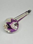 Zabytkowa bombka w kształcie fajki