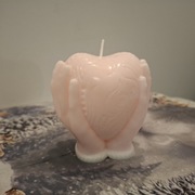 Świeca sojowa Serduszko | Świeca na Walentynki | Prezent dla dziewczyny 