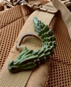 Brelok Dragon Militarny Motocyklowy Junak M12 Vintage do kluczy Dino