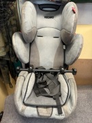 Fotelik RECARO 9-18kg szary, zadbany, komplet Young Sport