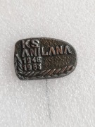 Odznaka 35 lat KS Anilana Łódź (PRL)