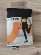 Legginsy damskie sportowe rozmiar L Crivit