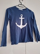 bluzka dziecięca z długim rękawem 122 H&M